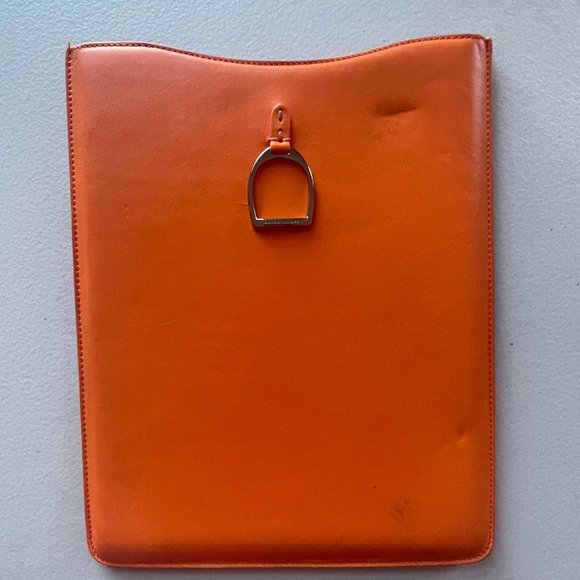 Ralph Lauren ipad sleeve, Orange - Picture 1 of 4